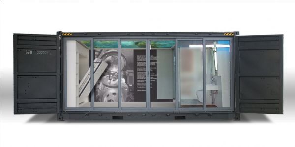 Autonomous Eco Container Cabin front