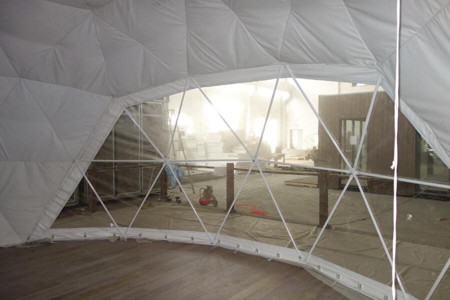 Modular Eco Resort Dome inside